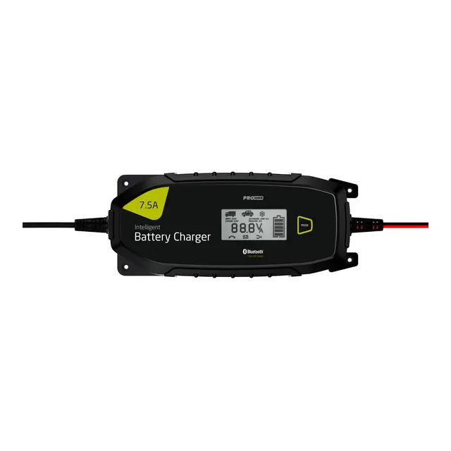 PROUSER Batterilader 12V / 24V - 7,5A Bluetooth 