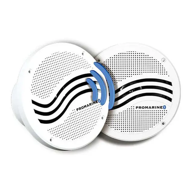 LTC PROMARINE Bluetooth Høyttalerspiller 6,5" m/ innebygget forsterker - Hvit 