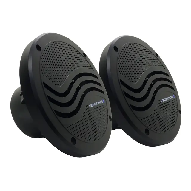 LTC PROMARINE Bluetooth Høyttalerspiller 6,5" m/ innebygget forsterker - Sort 