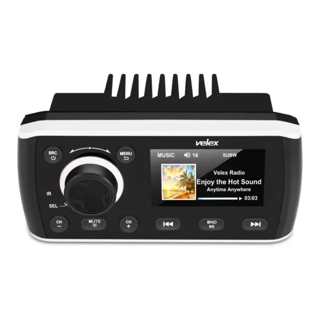 VELEX Marine Stereo VX565 - DAB+ 