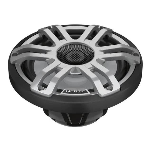 HERTZ Høyttaler HMX65SLDG 6½" Sprutsikker IP65, 150W RGB LED-lys 