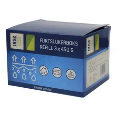 1852M Fuktsluker refill, 450g 3pk