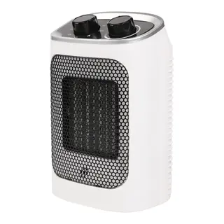 1852M Varmevifte Keramisk PTC 900/1500W 220V - m/ justerbar termostat