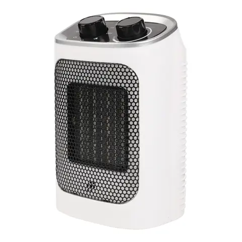 1852M Varmevifte Keramisk PTC 900/1500W 220V - m/ justerbar termostat