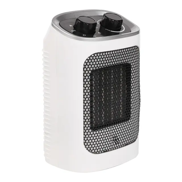 1852M Varmevifte Keramisk PTC 900/1500W 220V - m/ justerbar termostat 