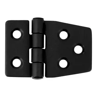 1852M Hengsel 37 x 57 mm syrefast sort