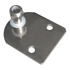 Gassdemperbrakett 316 48x58mm - 8 mm