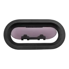 1852M Portlight oval - Alu 197 x 367 mm