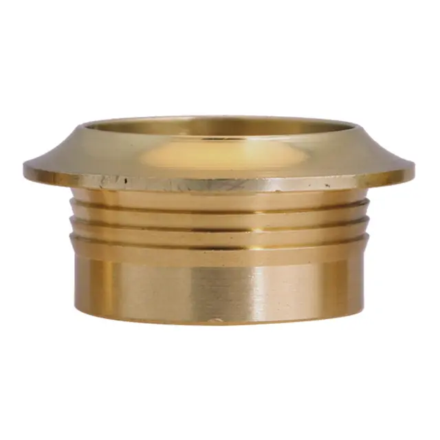 F&S Trykknapp til skaplås - Ø23 x 16mm messing 