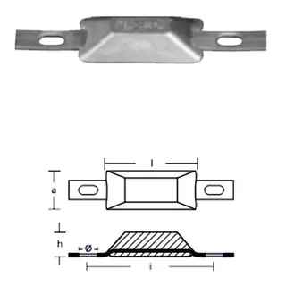 Skroganode aluminium - 0,3 kg 