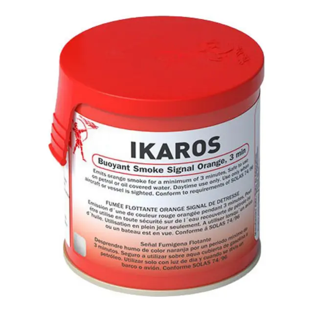 IKAROS Flytende Røyksignal - Orange 
