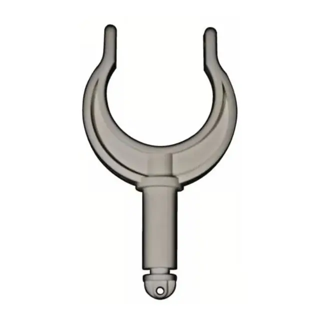 Åregaffel nylon - 2" Hvit 