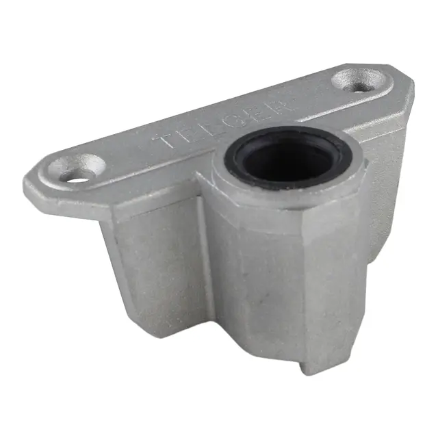 Åregaffelholder sidemont aluminium Ø innv.: 17 mm - holder 