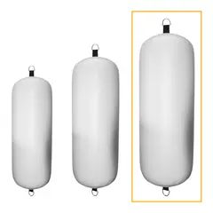 MAXISTOW Oppbl&#229;sbar Fender - gr&#229; &#216;42 x132 cm