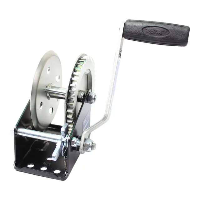 ROCK Tilhengervinsj manuell brems 454 kg 