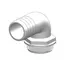TRUDESIGN Slangekobling 1&quot;, &#216;38mm, 90&#176; 90299 - Til Trudesign Y-ventiler