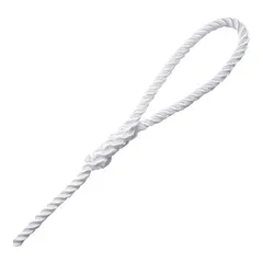 ROBLINE Fort&#248;yningsline - 12mm x 6m 3-sl&#229;tt - Hvit