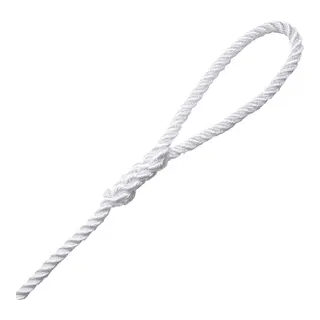 ROBLINE Fort&#248;yningsline - 12mm x 6m 3-sl&#229;tt - Hvit