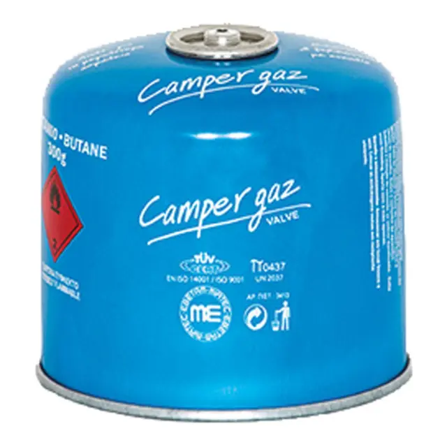 Camper Gaz Gassboks m/gjenger 300g - propan/butan (7/16NS EN 417) 