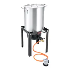 1852M Krabbekoker m/stativ 30 l - CE