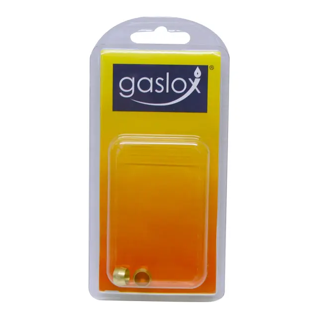 GASLOX Klemring for 8mm rør (2 stk) 