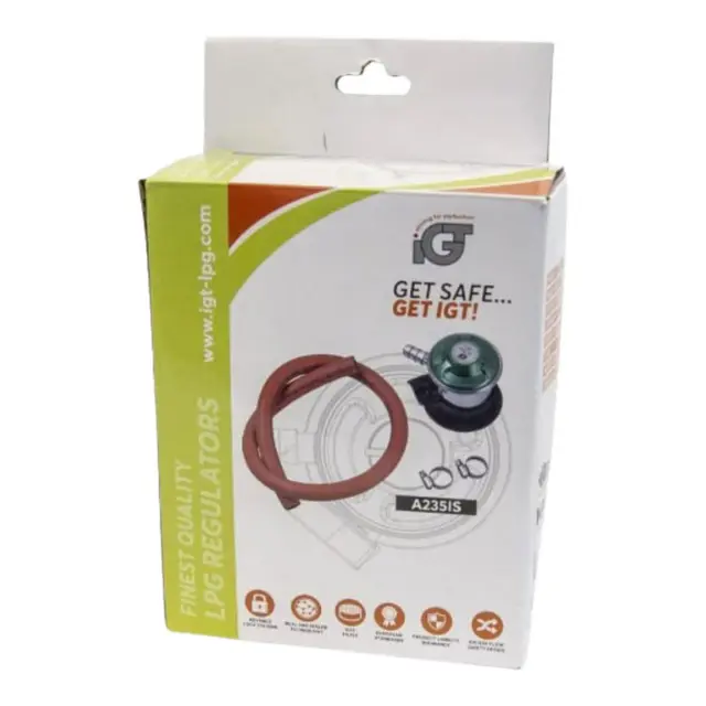 Gassregulatorsett 29 mbar click-on 