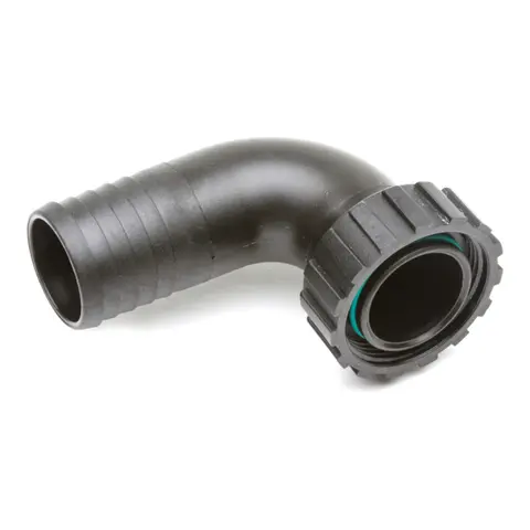 Slangekobling &#216;38 mm 90 grader