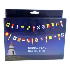 Signalflagg p&#229; lengde, 36 flagg 11 m