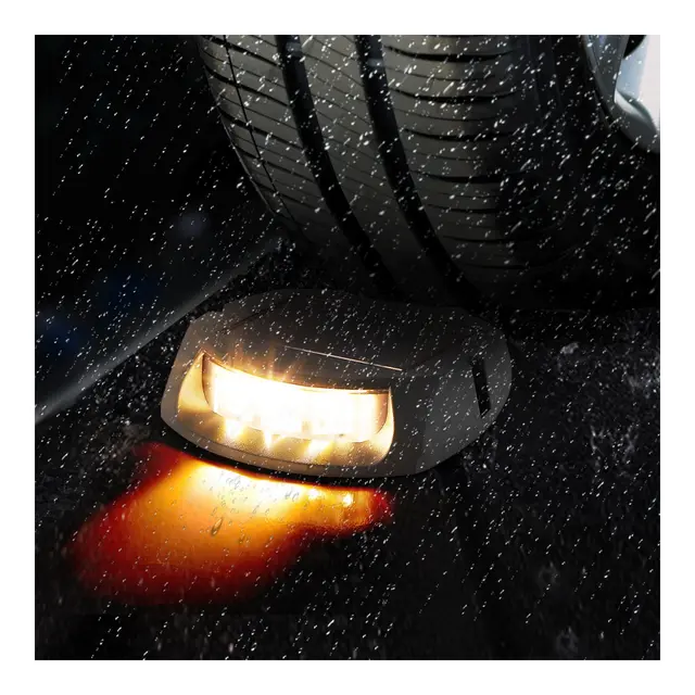 1852M Bryggelys - vegglys LED Aluminium - IP68 
