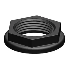 TRUDESIGN Mutter - 1 1/4" 90584 - Sort