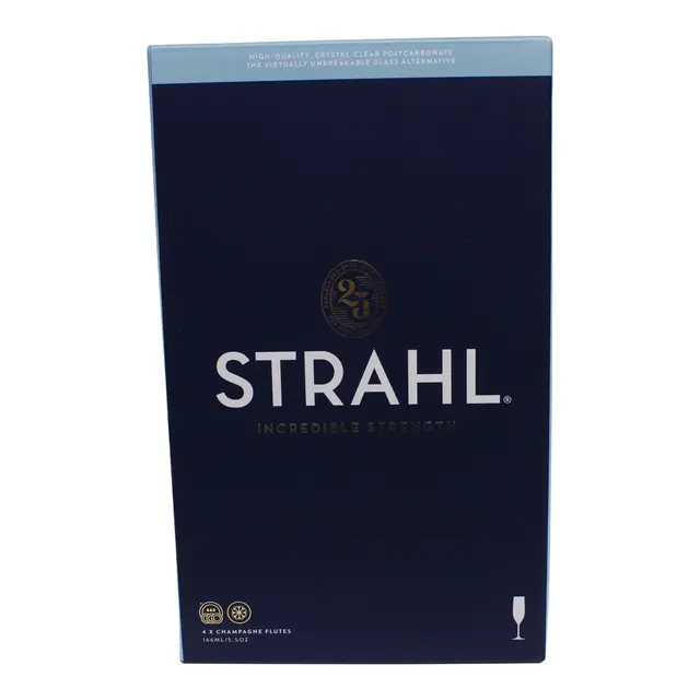 STRAHL Champagneglass - 166ml 4pk Gaveeske 