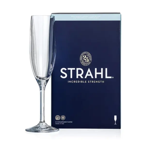 STRAHL Champagneglass - 166ml 4pk Gaveeske 