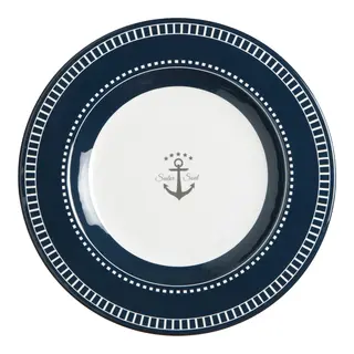 MARINE BUSINESS tallerken Sailor Soul Frokost/dessert &#216;20 - 6stk