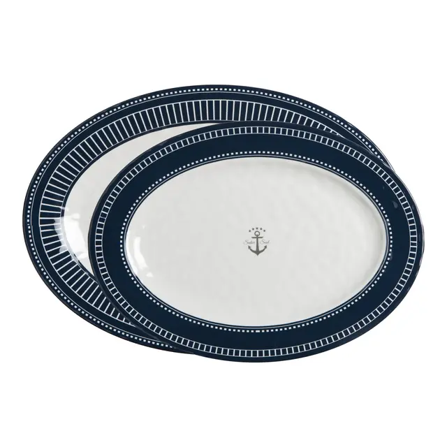 MARINE BUSINESS fat Sailor Soul 41x29/35x26 - 2 stk (serveringsfat) 