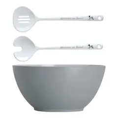 MARINE BUSINESS Salatsett Welcome &#216;25 Salatbolle m/salatbestikk &#216;25
