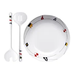 MARINE BUSINESS Regata Salatbolle m/salatbestikk 25 cm