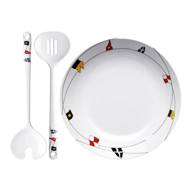MARINE BUSINESS Regata Salatbolle m/salatbestikk 25 cm 