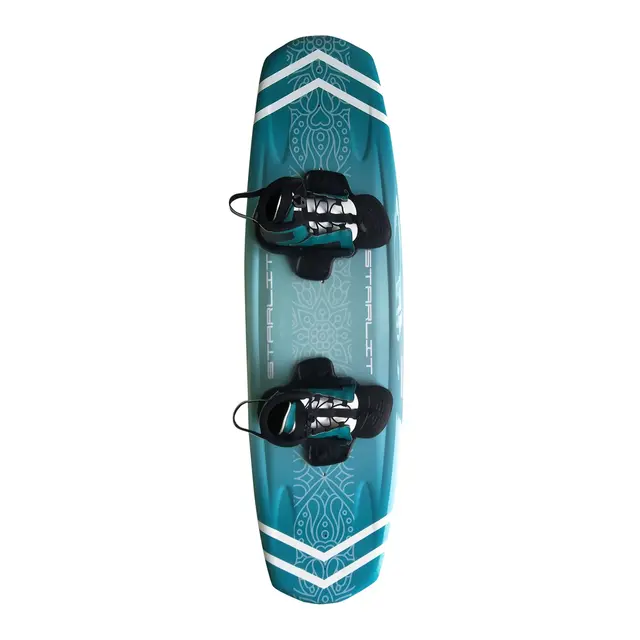 Wakeboard Starlit - med bindinger 140 cm - fra 39 til 45 fot størrelse 