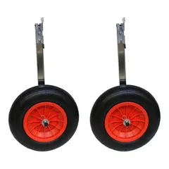 Transporthjul til akterspeil, vendbar