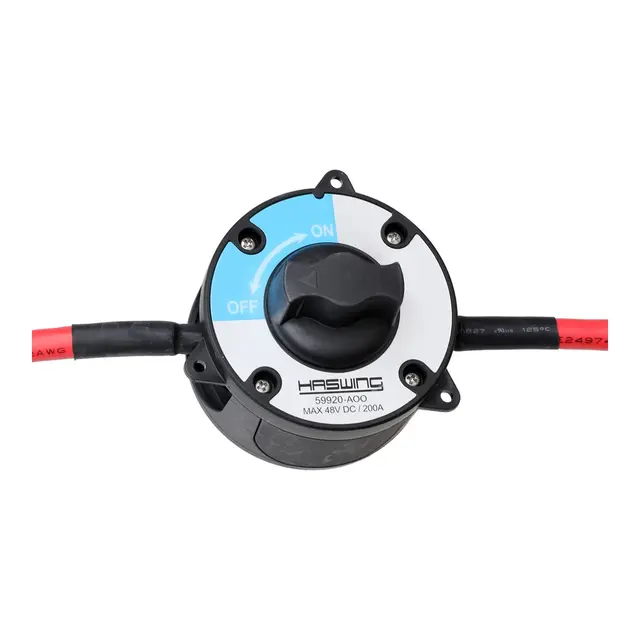 HASWING Armada T elektrisk båtmotor 6 kW 48V - 67 cm stamme - salt og ferskvann 