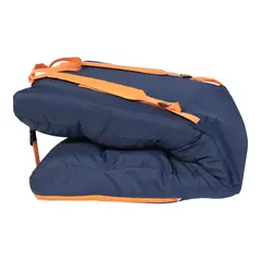 1852M Sittepute Comfy Big m&#248;rkebl&#229;/oransje