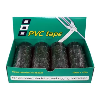 PSP Elektrikertape 24 stk, sort