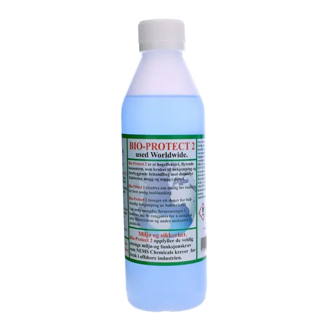 Bio-Protect 2, 500 ml Dieseltilsetning for dieseldyr 