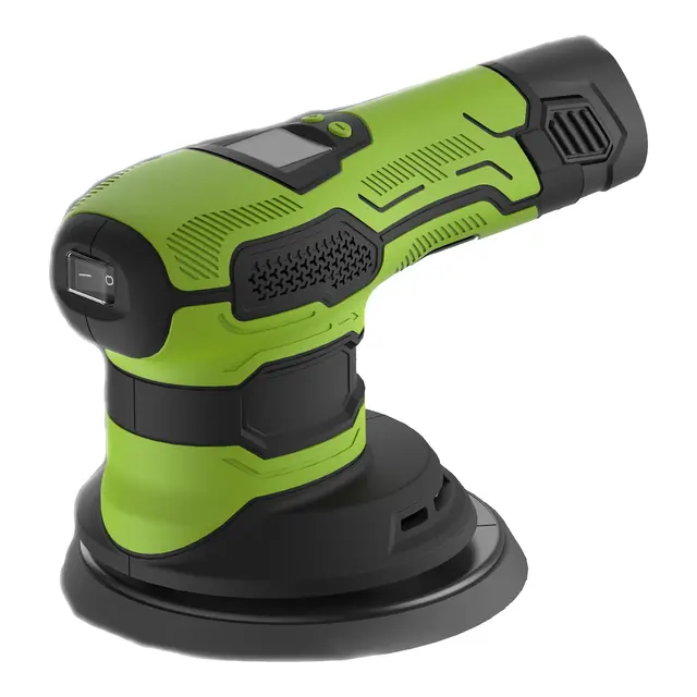 1852M Poleringsmaskin - Batteridrevet 12V - Oscillerende m/tilbehør 
