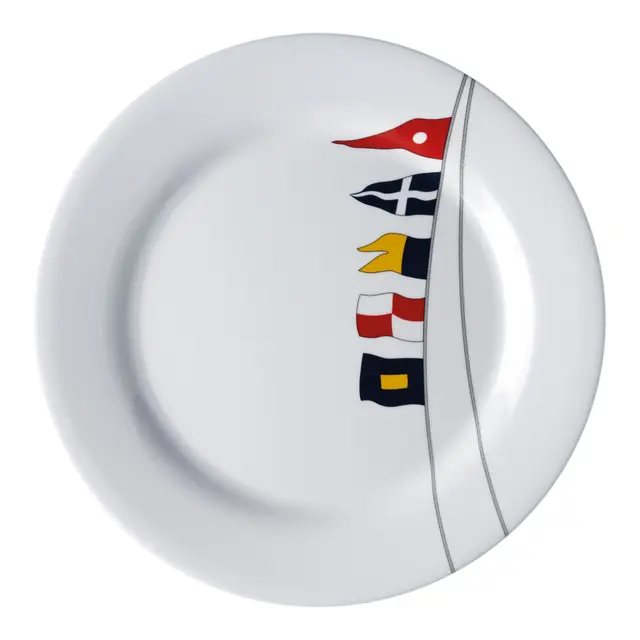 MARINE BUSINESS Regata Middagstallerken 25 cm 6 stk 