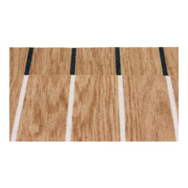 Marine vegg-til-vegg teppe - Teak Sort natefarge 