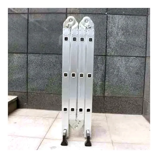 Multistige - aluminium Stige på 3.6 m - foldbar - stillasje 