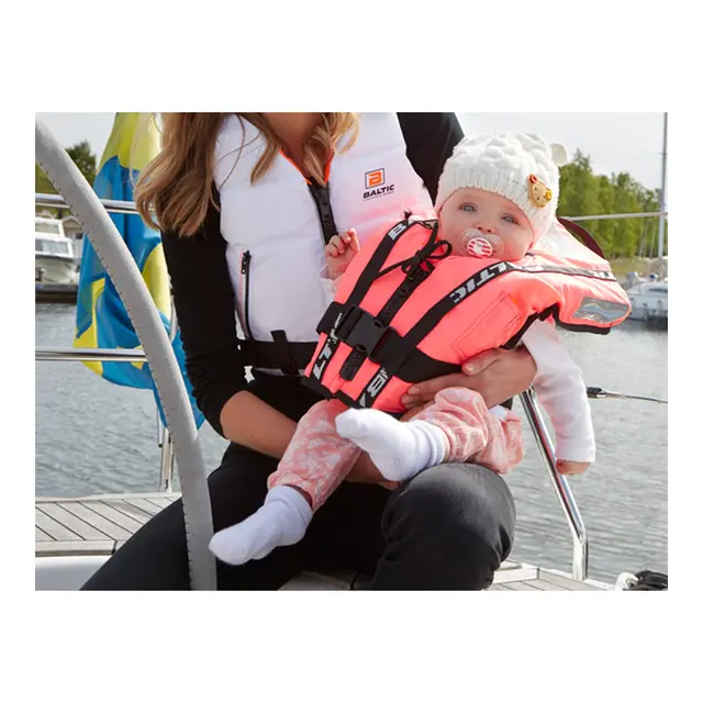 BALTIC Redningsvest, Bambi Supersoft Barn 3-15 kg - rosa 