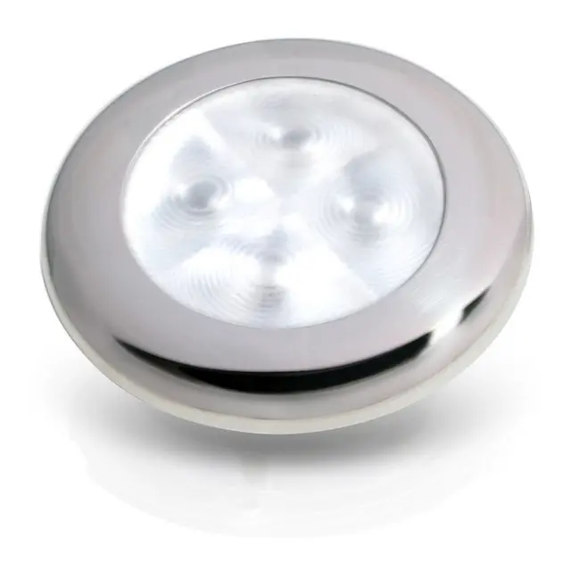 HELLA MARINE Slimline LED 12V Syrefast ring med hvitt lys 