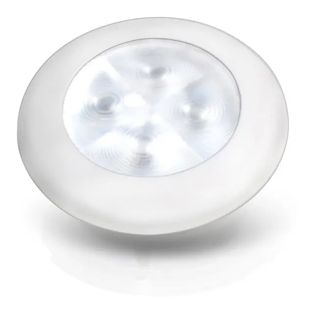 HELLA MARINE Slimline LED 12V Hvit ring med hvitt lys 